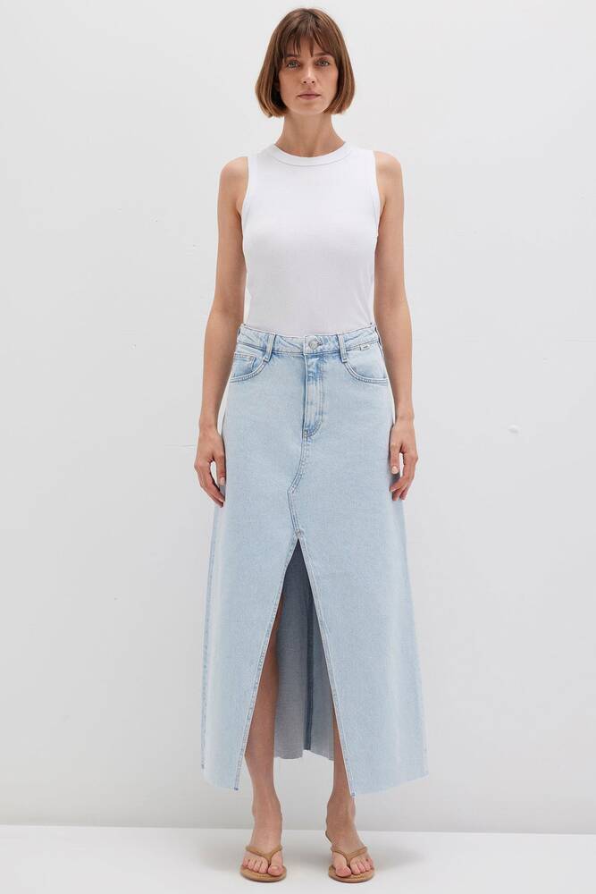 Kadın Loren Denim Etek 1310532-89682 Mavi 
