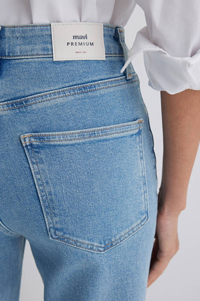 Kadın Los Angeles Premium Jean Pantolon 1010349-90442 Mavi 