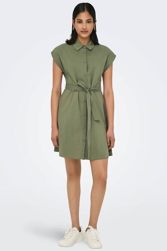 Kadın Lou Lıfe S/S Elbise 15348203 Haki 
