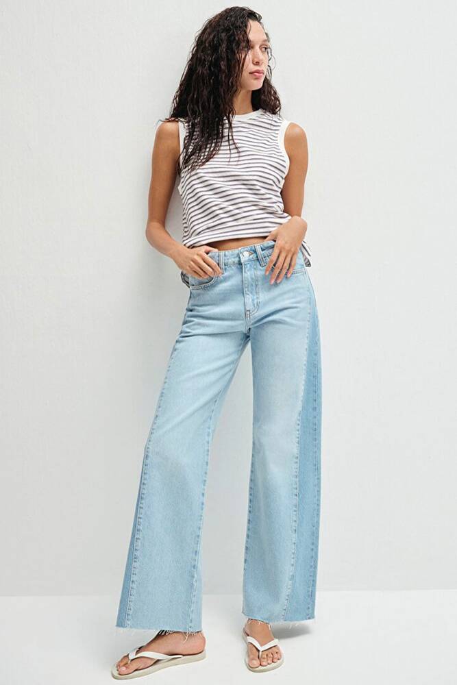 Kadın Malibu Jean Pantolon 1010152-90086 Mavi 