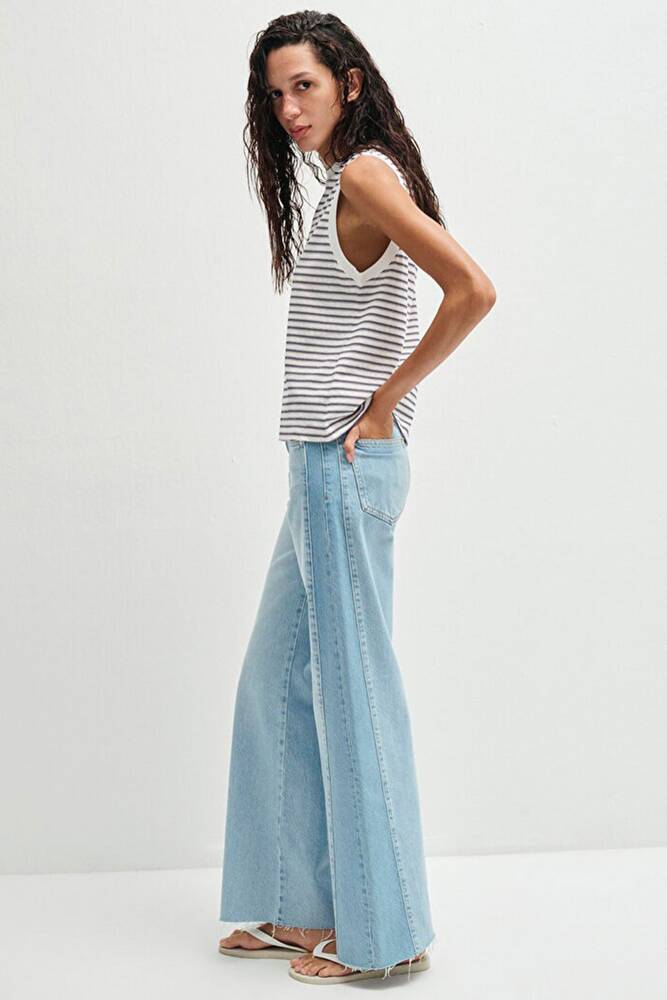 Kadın Malibu Jean Pantolon 1010152-90086 Mavi 