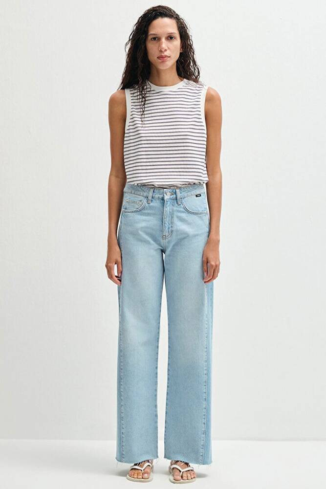Kadın Malibu Jean Pantolon 1010152-90086 Mavi 