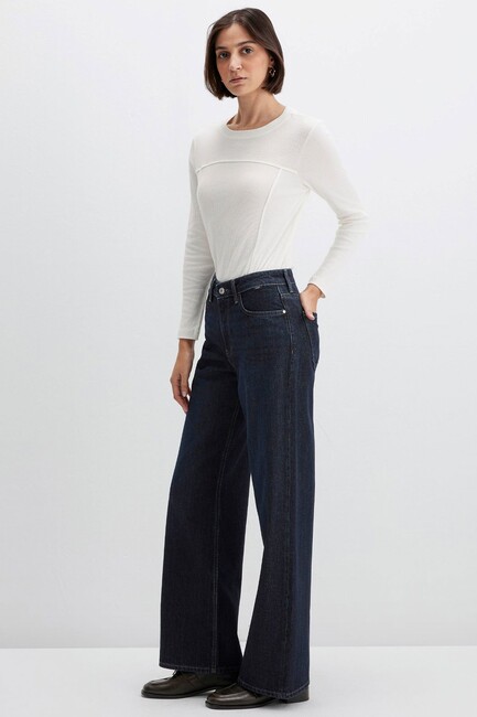 Kadın Malibu Jean Pantolon 1010152-91221 Lacivert (2)