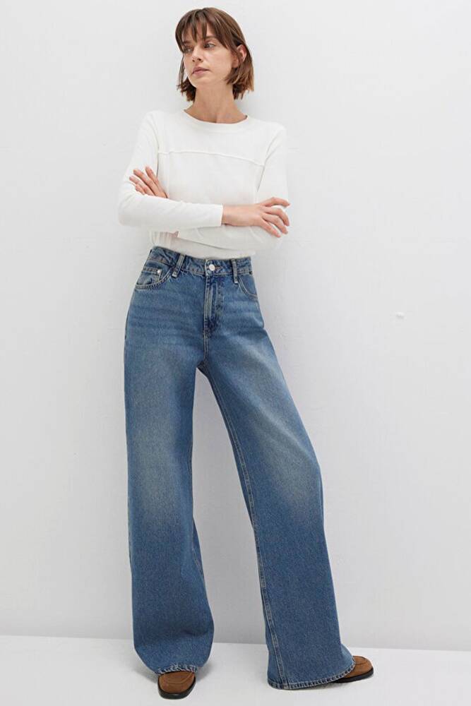 Kadın Malibu LT Icon Jean Pantolon 1010152-90515 Mavi 