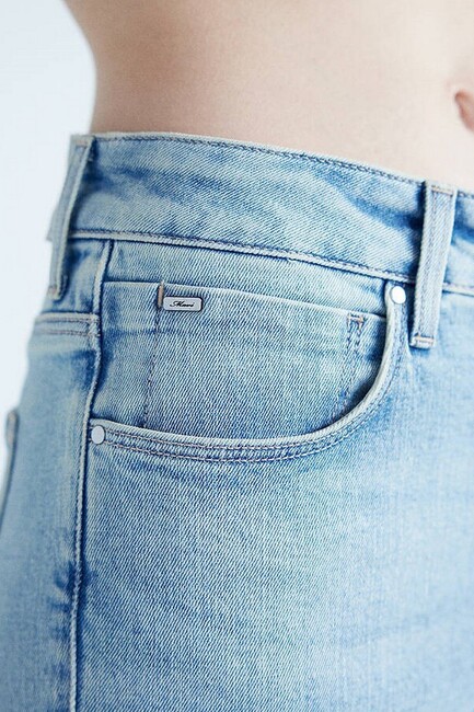 Kadın Maria LT Vintage Premium Jean Pantolon 101225-84434 Mavi - Thumbnail