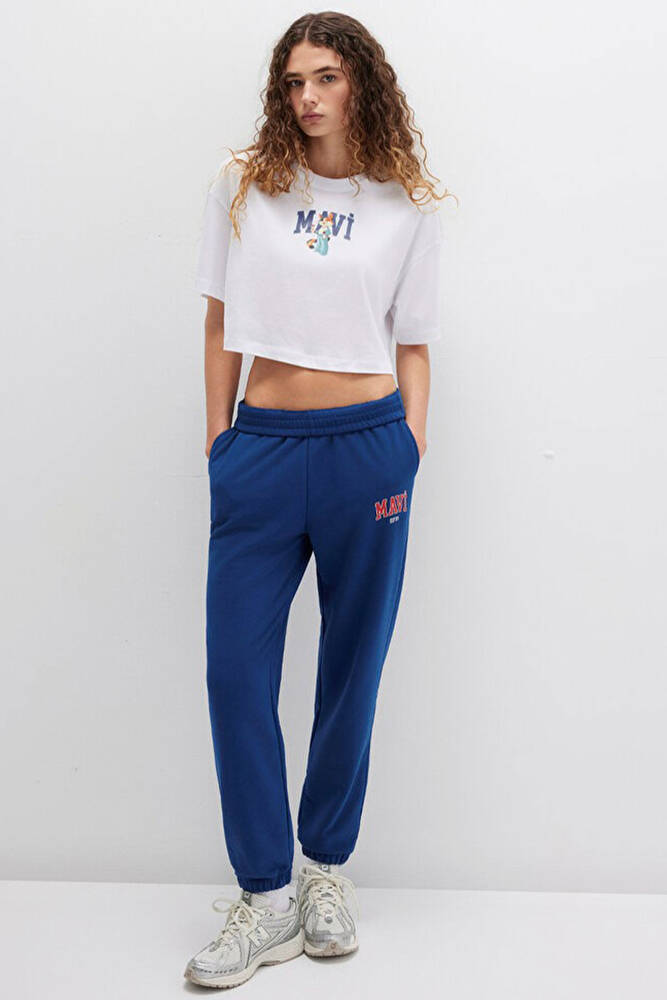 Kadın Örme Pantolon 1010757-82625 Lacivert 