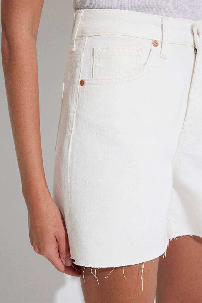 Kadın Millie 90's Denim Şort 1458989753 Beyaz 