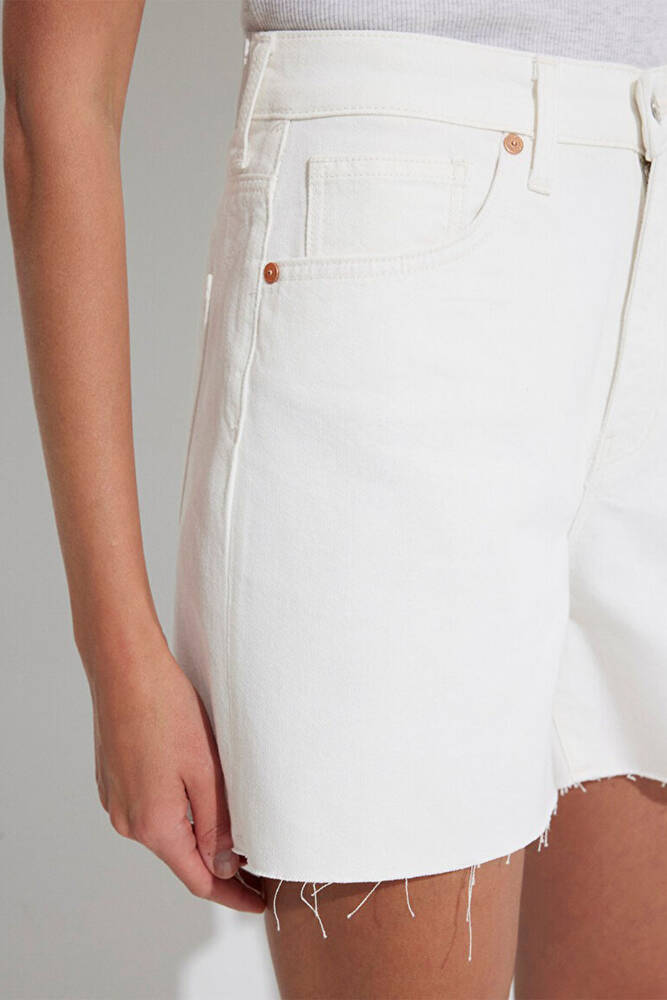 Kadın Millie 90's Denim Şort 1458989753 Beyaz 