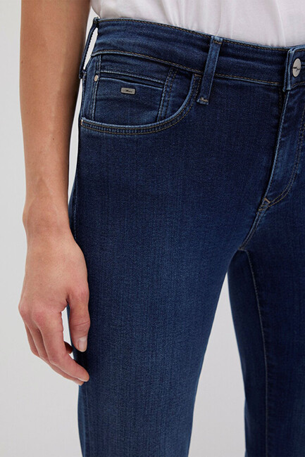 Kadın Molly Gold Jean Pantolon 1013684068 Mavi - Thumbnail