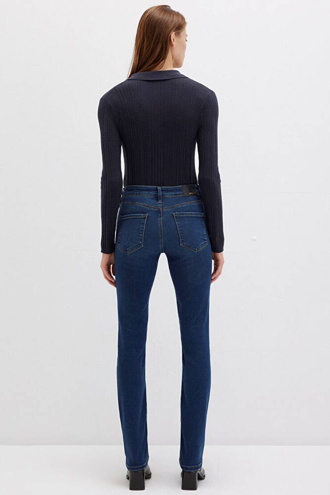 Kadın Mona Brushed Gold Jean Pantolon 1049787784 Lacivert 