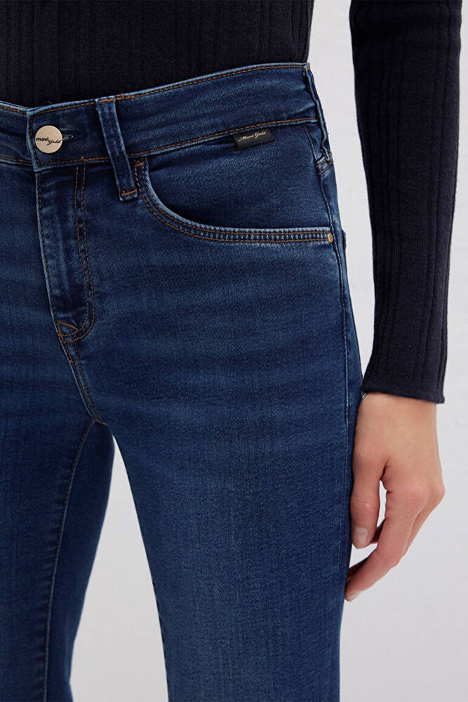 Kadın Mona Brushed Gold Jean Pantolon 1049787784 Lacivert 