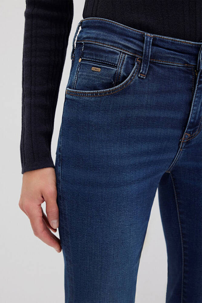 Kadın Mona Brushed Gold Jean Pantolon 1049787784 Lacivert 