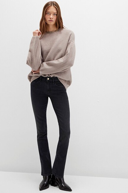 Kadın Mona Gold Premium Jean Pantolon 1049790521 Gri (1)