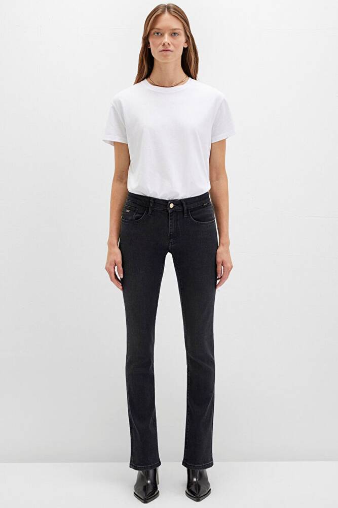 Kadın Mona Gold Premium Jean Pantolon 1049790521 Gri 