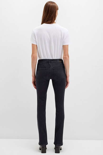 Kadın Mona Gold Premium Jean Pantolon 1049790521 Gri - Thumbnail