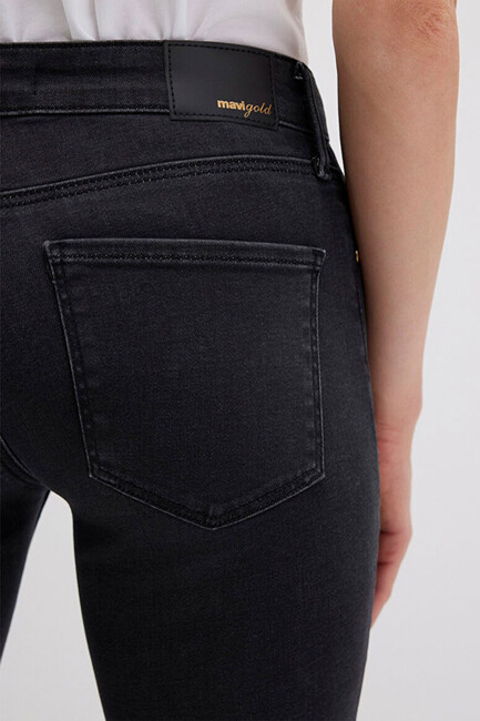 Kadın Mona Gold Premium Jean Pantolon 1049790521 Gri - Thumbnail