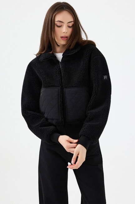 Kadın Mont LF2040625 Siyah (1)