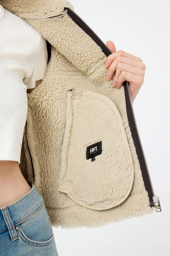 Kadın Mont LF2040673 Kahve 