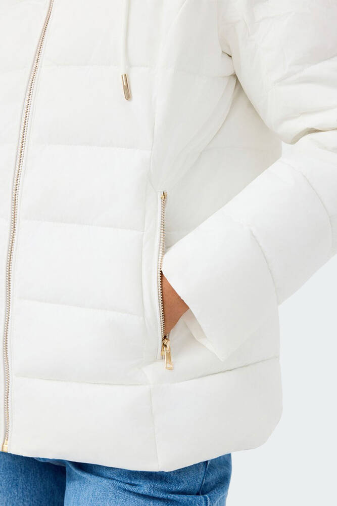 Kadın Mont LF2041093 Beyaz 