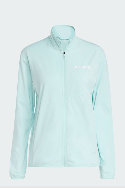 Kadın MT CW Fermuarlı Ceket JD3950 Turkuaz - Thumbnail