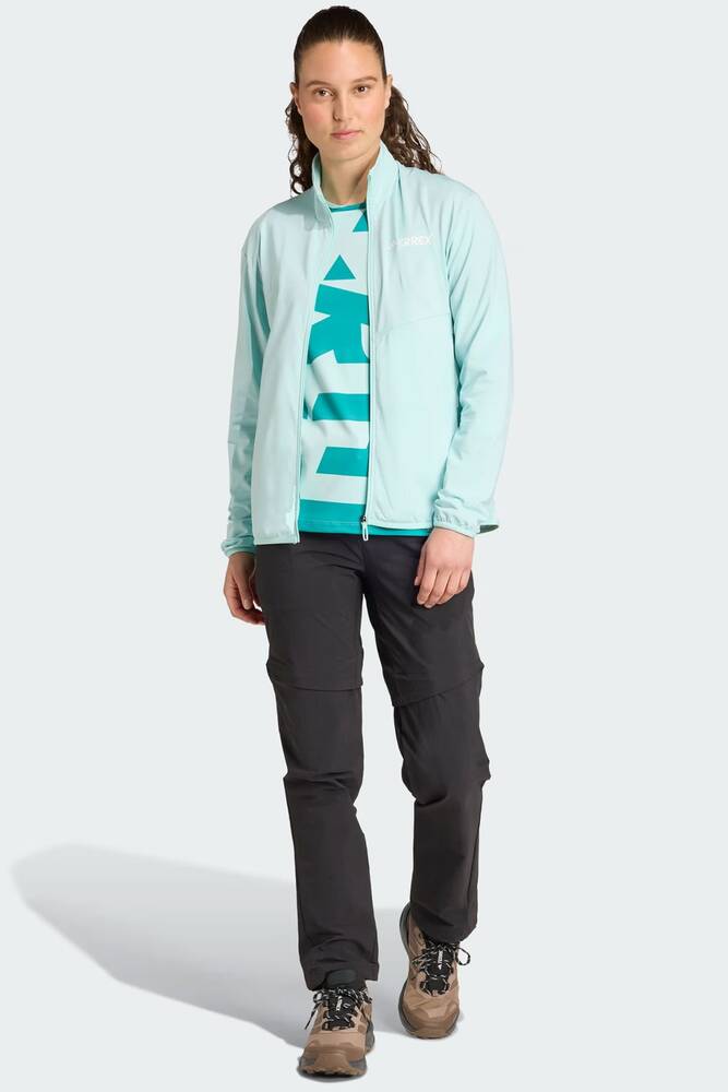 Kadın MT CW Fermuarlı Ceket JD3950 Turkuaz 