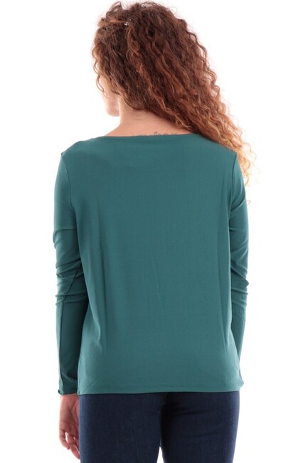 Kadın New Sansa Bluz 15308107 Yeşil - Thumbnail