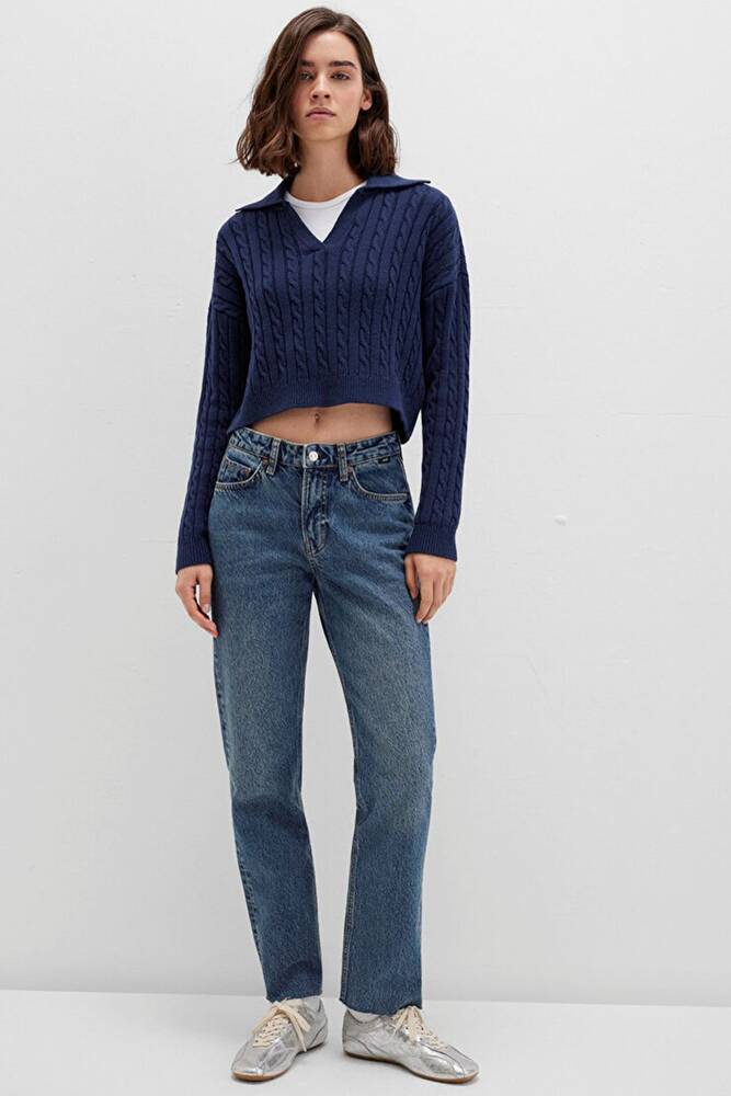 Kadın New York Jean Pantolon 101441-88581 Mavi  Kadın New York Jean Pantolon 101441-88581 Mavi