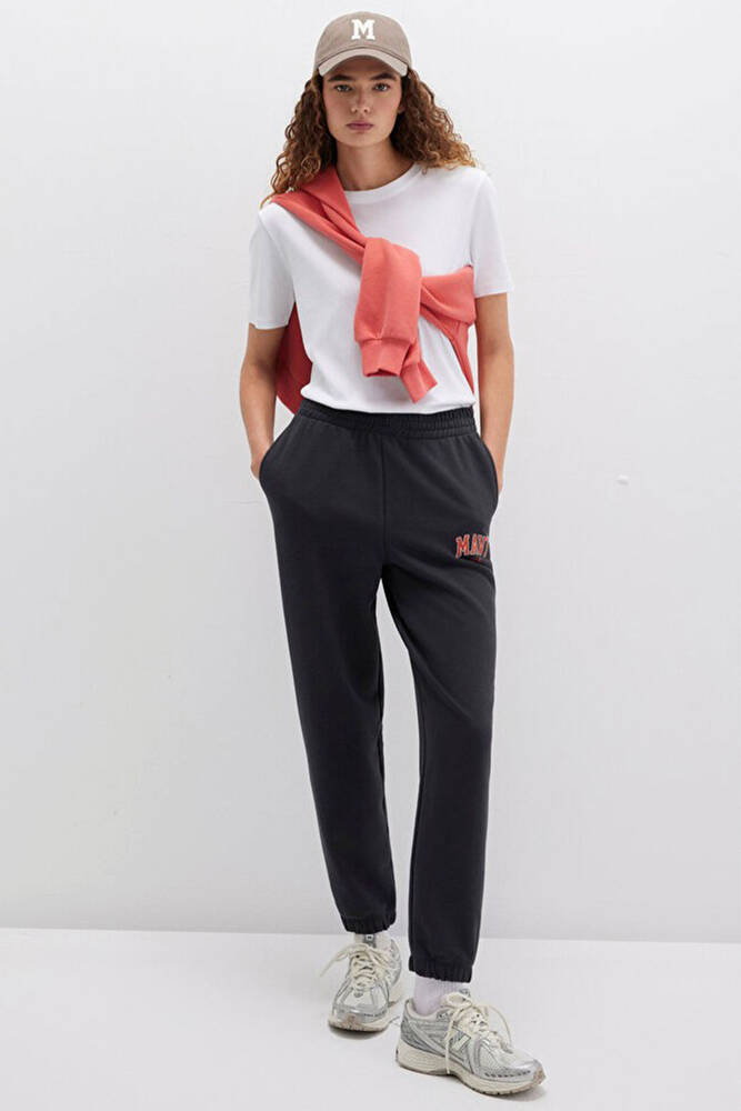 Kadın Örme Pantolon 1010757-80106 Gri 
