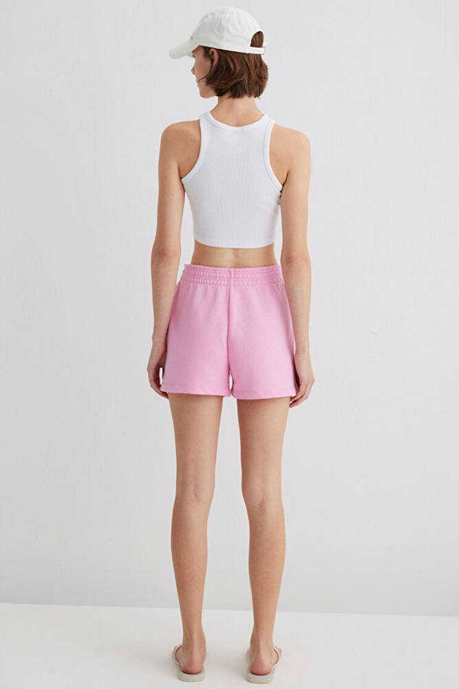 Kadın Örme Şort 1410155-70972 Pembe 
