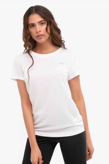 Puma - Kadın Performance Tişört 520311-02 Beyaz 
