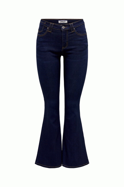 Only - Kadın Reese Reg Jean Pantolon 15309845 Mavi 