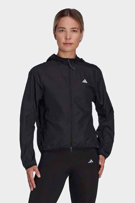 Adidas - Kadın Run It Ceket HM4288 Siyah 