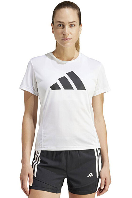 Adidas - Kadın Run It Tişört IN0111 Beyaz 