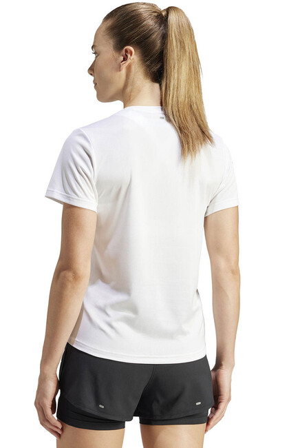 Adidas - Kadın Run It Tişört IN0111 Beyaz (1)