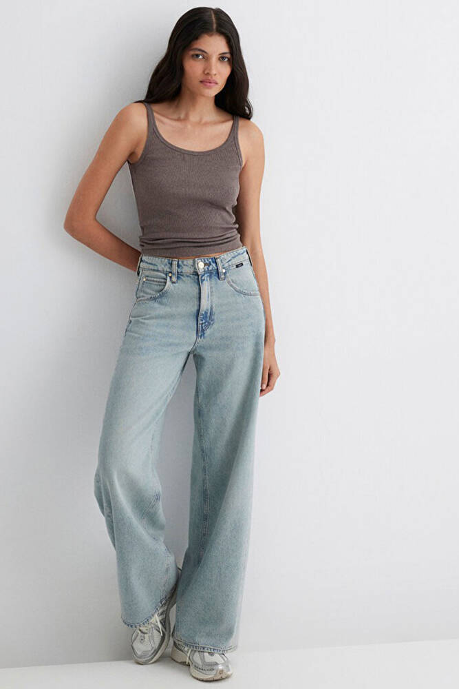 Kadın Sıena Vintage Icon Jean Pantolon 1010763-89724 Mavi 