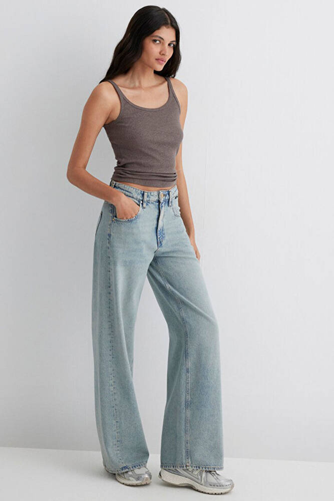 Kadın Sıena Vintage Icon Jean Pantolon 1010763-89724 Mavi 
