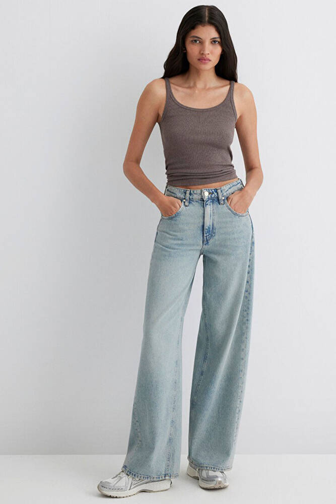 Kadın Sıena Vintage Icon Jean Pantolon 1010763-89724 Mavi 