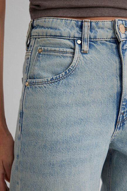Kadın Sıena Vintage Icon Jean Pantolon 1010763-89724 Mavi - Thumbnail