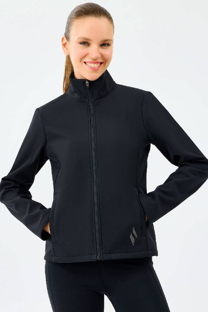 Kadın Softshell Ceket S2520190-3817 Siyah 