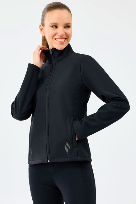 Kadın Softshell Ceket S2520190-3817 Siyah (3)