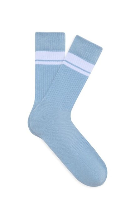 Kadın Soket Çorap 1900069-32332 Mavi - Thumbnail