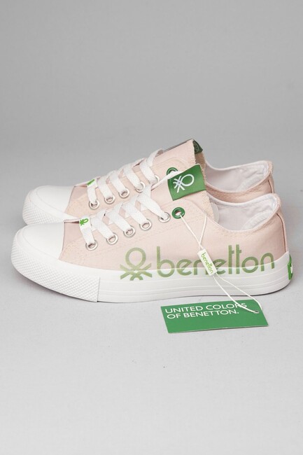 United Colors Of Benetton - Kadın Spor Ayakkabı BN-30566 Bej 