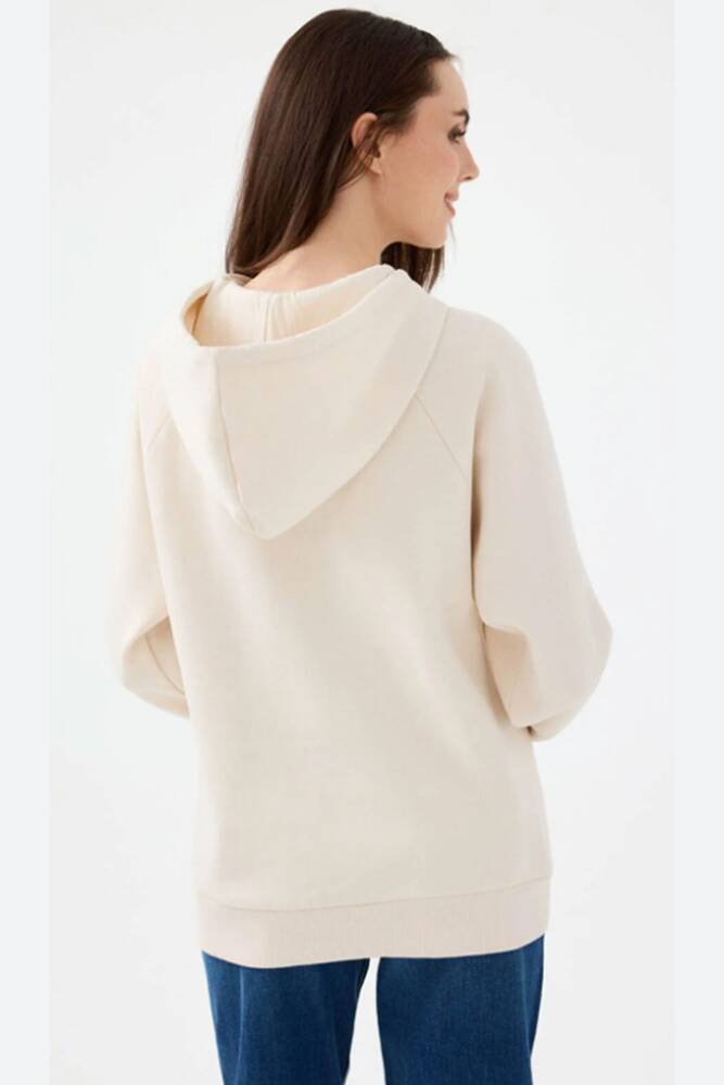 Kadın Sweat LF2040768 Ekru 