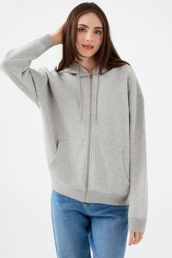 Kadın Sweat LF2041117 Gri  Kadın Sweat LF2041117 Gri