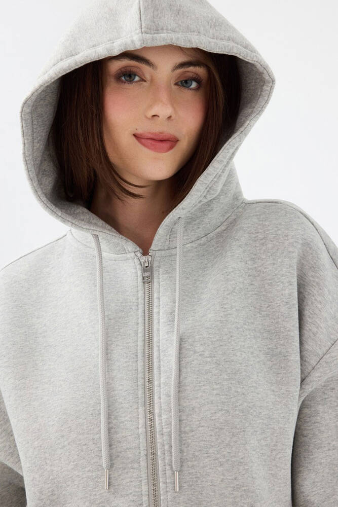 Kadın Sweat LF2041117 Gri  Kadın Sweat LF2041117 Gri