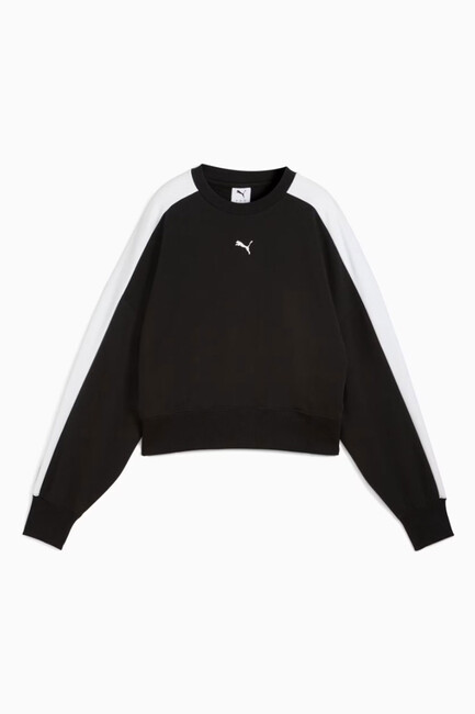 Kadın T7 Sweat 633439-01 Siyah - Thumbnail