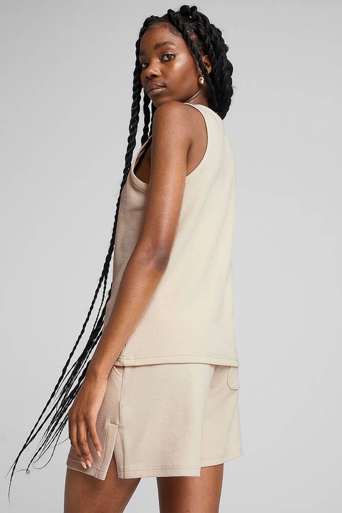 Kadın Tank Top 685064-87 Ekru 