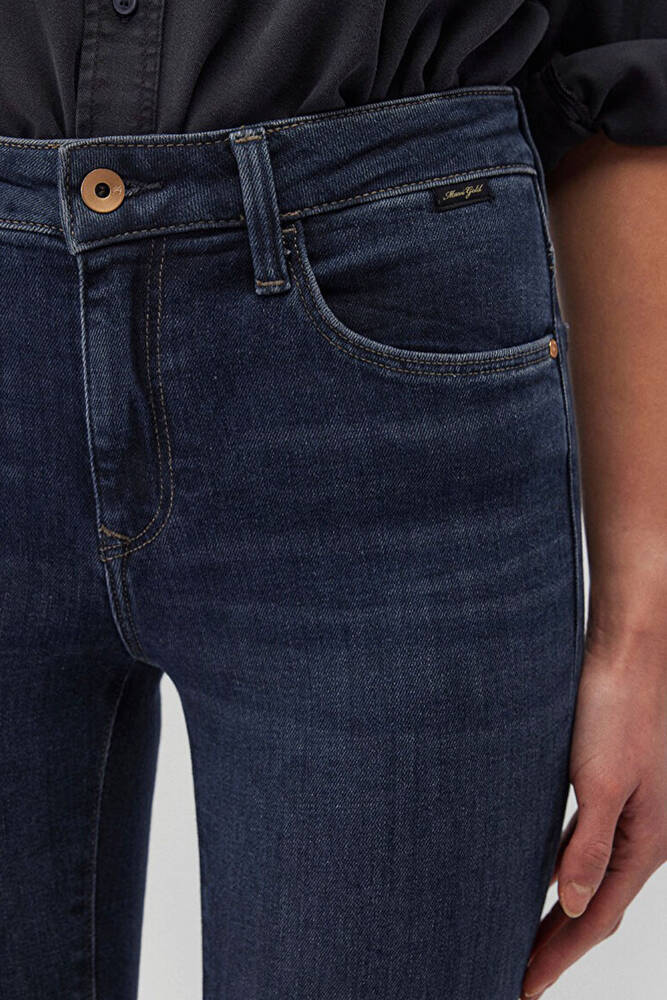 Kadın Tess Gold Premium Jean Pantolon 100328-90536 Siyah 