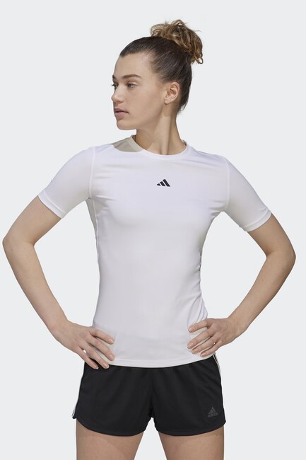 Adidas - Kadın Tf Traın Tişört HN9076 Beyaz 