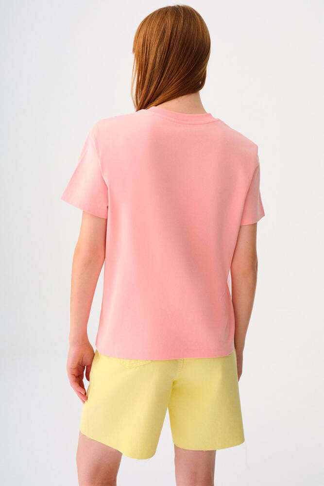 Kadın Tişört LF2036285 Pembe 